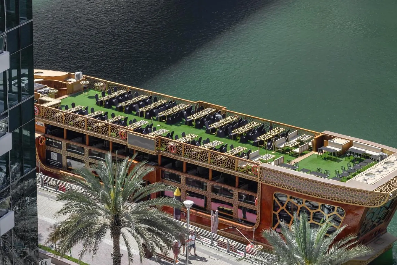 דירה Luxury Studio In Dubai Marina With Canal Views